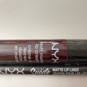 NYX Soft Matte Lip Cream and Matching Liner